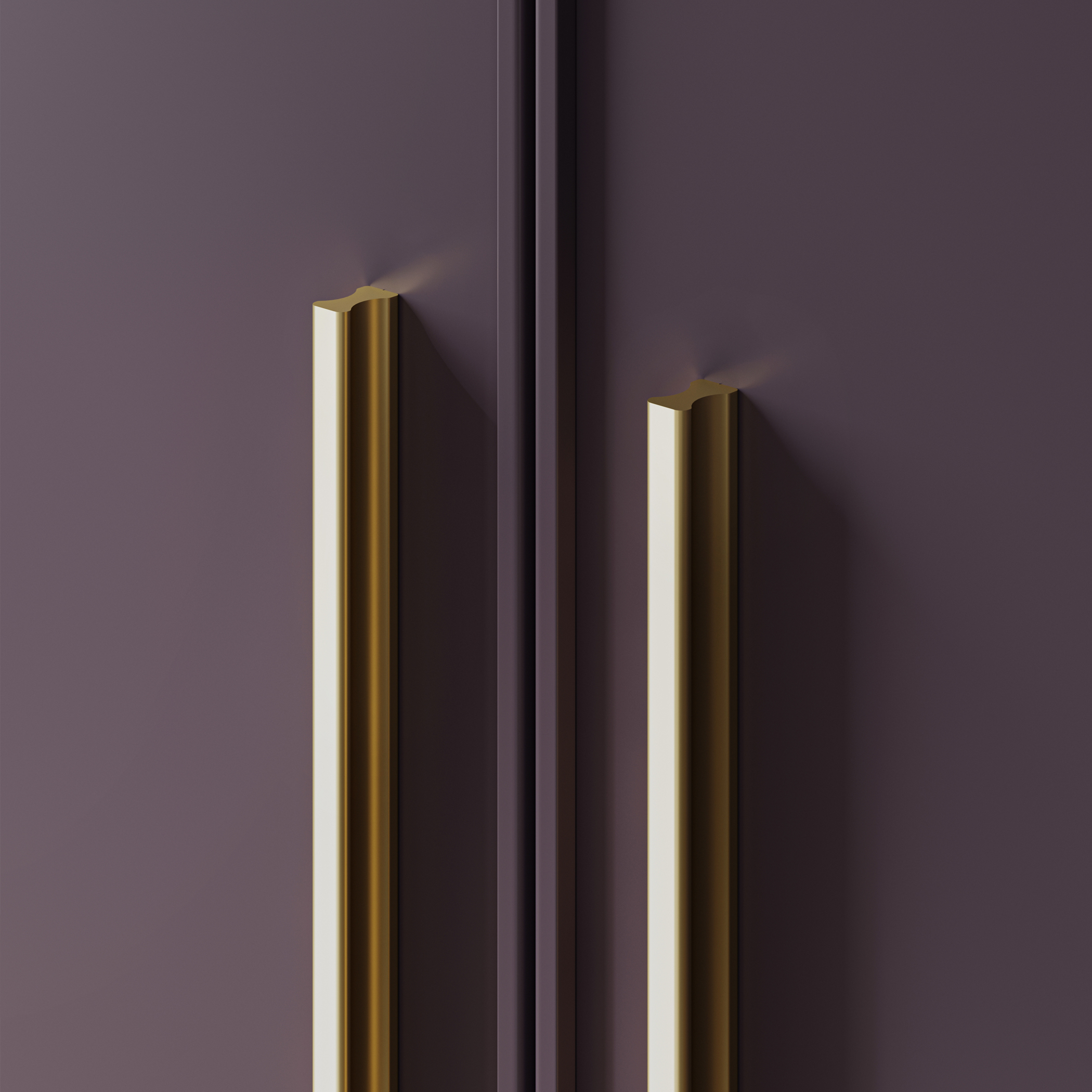 Ручка меб. скоба алюм. SERENE 1152/1200 брашированное золото, AKS 112987 — изображение 2