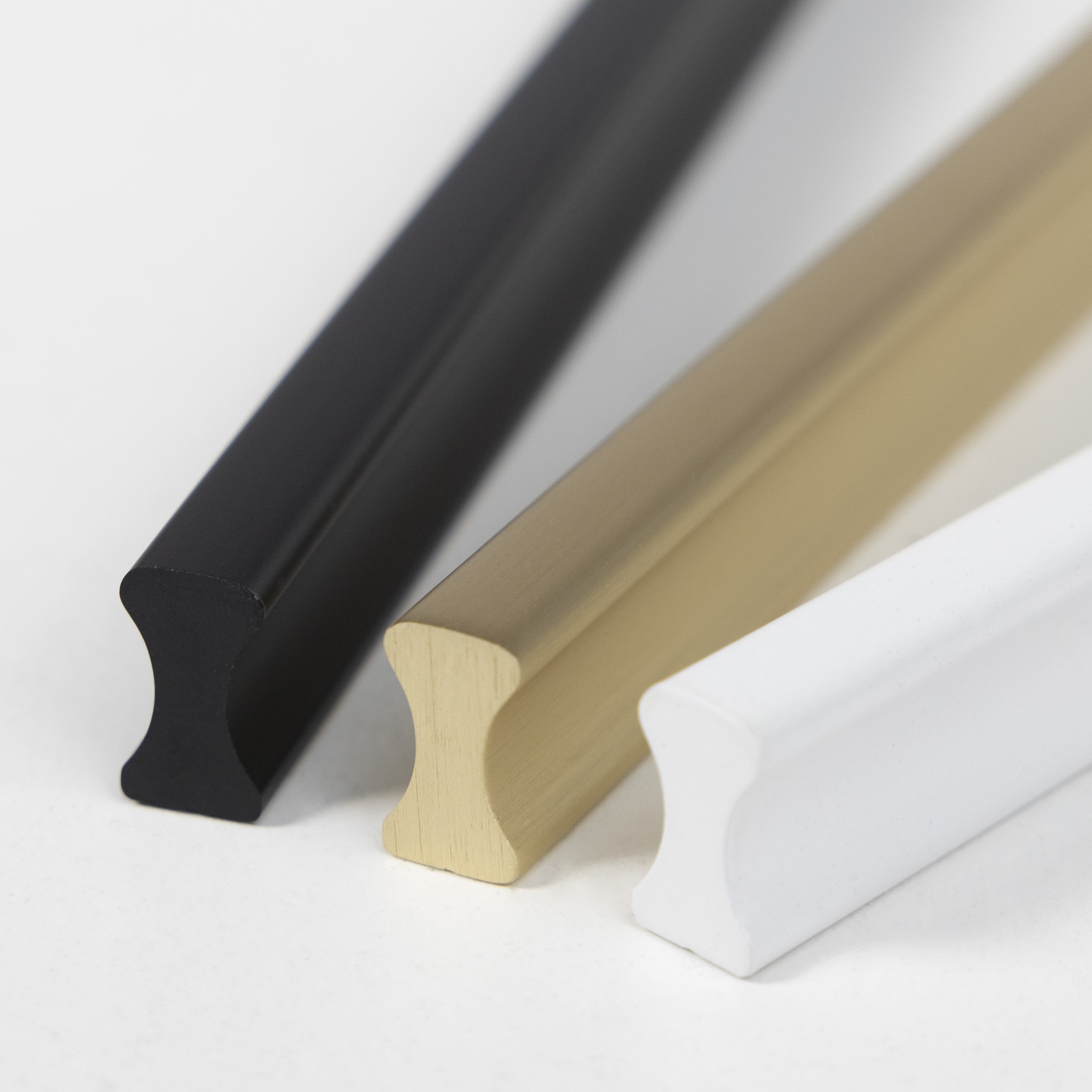 Ручка меб. скоба алюм. SERENE 1152/1200 брашированное золото, AKS 112987 — изображение 5