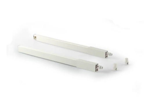 Рейлинги квадратные верхние Firmax длина 400 мм,  для ящика Newline, белые FRM0942.07/RL