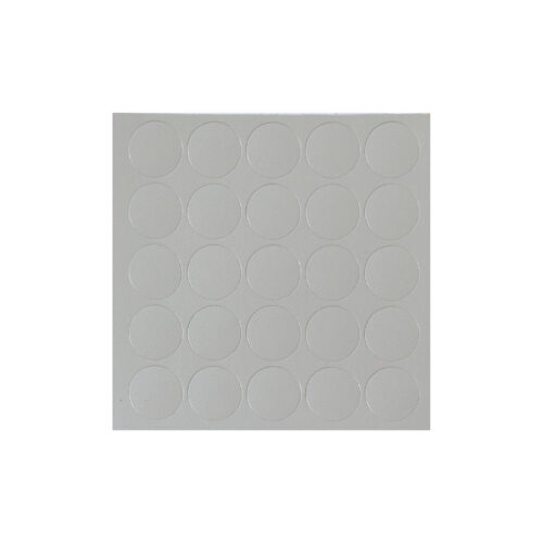 Заглушка самоприлипающая к эксцентрику светло-серый (20307) FOLMAG (лист-28шт.) 21378