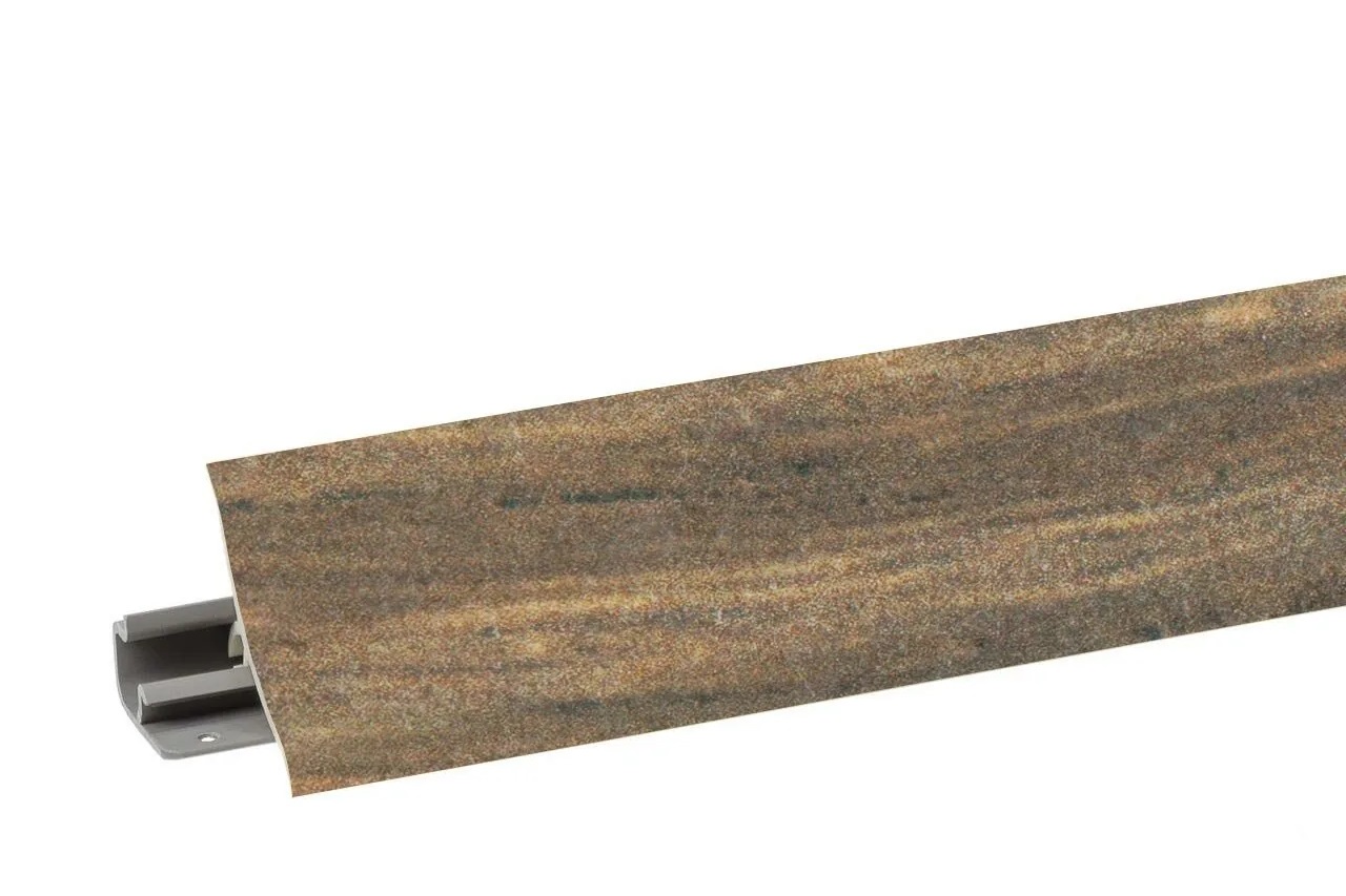 Плинтус 3м дуб корсика темный SF-0233 (Скиф 233)(к.4035) — изображение 2