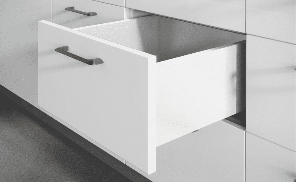 Выдвижной ящик AXIS PRO L-500 мм, высокий H-200 мм, белый 17647