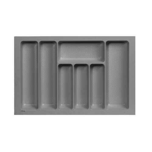 Лоток для столовых приборов 700 LINER 640*430, серый AKS 117225
