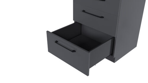 Ультрабокс L-450 H=199 металл лак графит TH03.1178.01.924