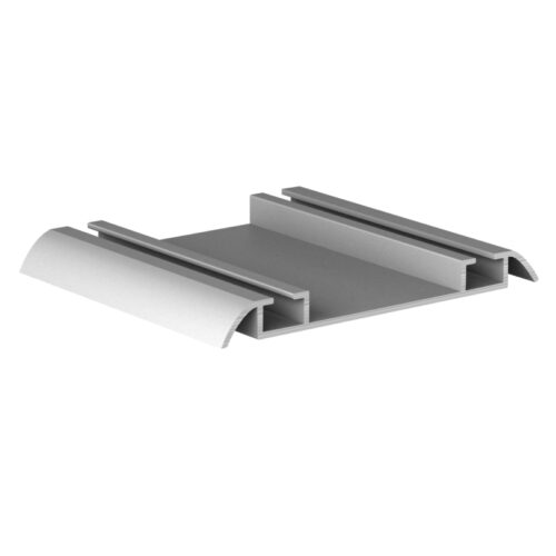 Направляющая низ АВД-0711 Ral 9016 белый мат. 1 метр 1348