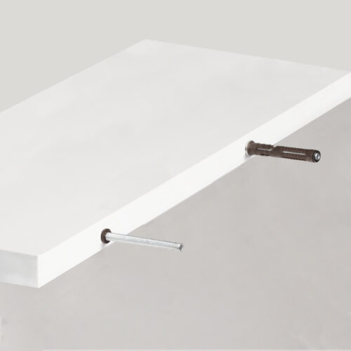 Полкодержатель мет. врезной 10*100 AKS 47539