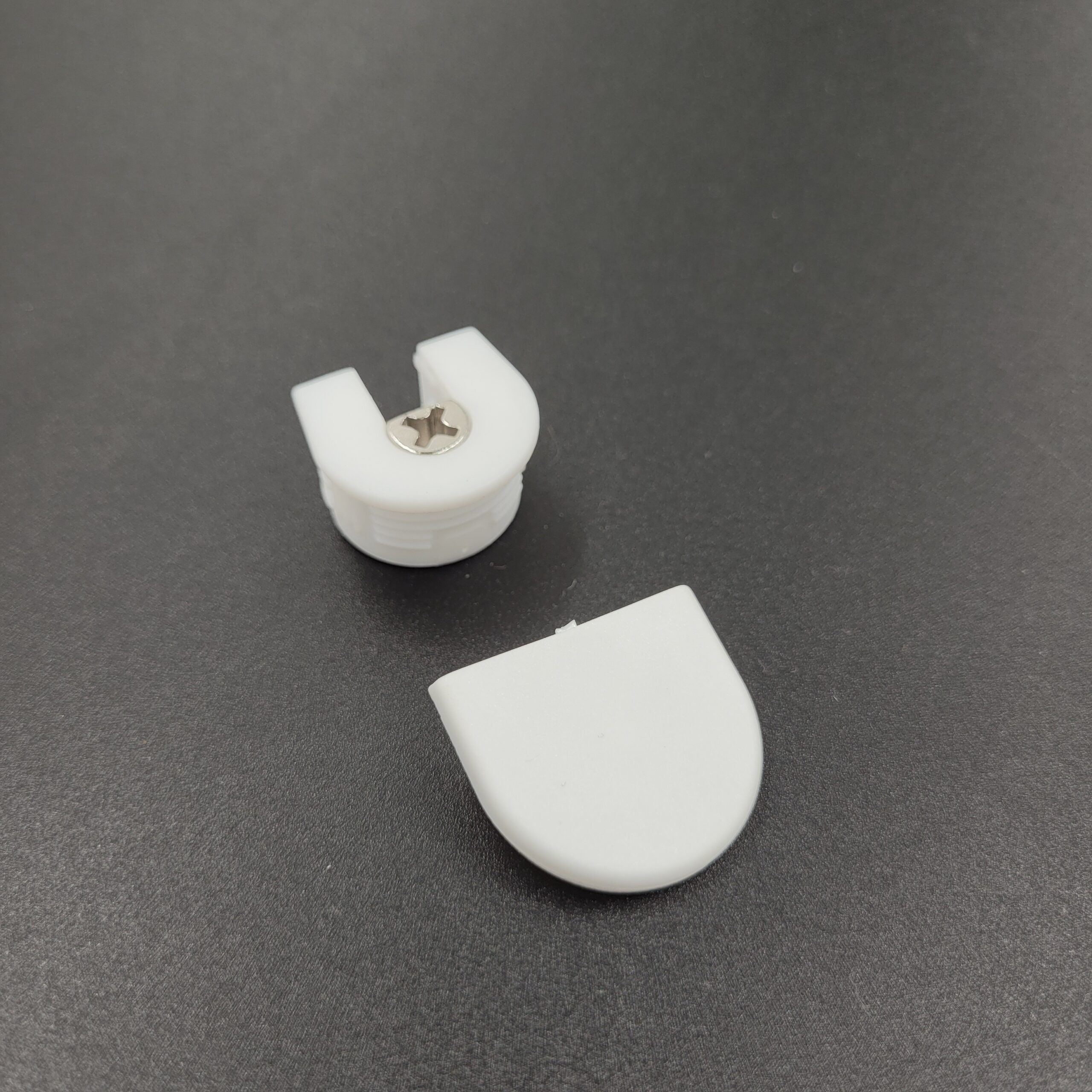 Эксцентрик белый, усилен. пластик D20 со штоком 6х11 мм EVA 3389