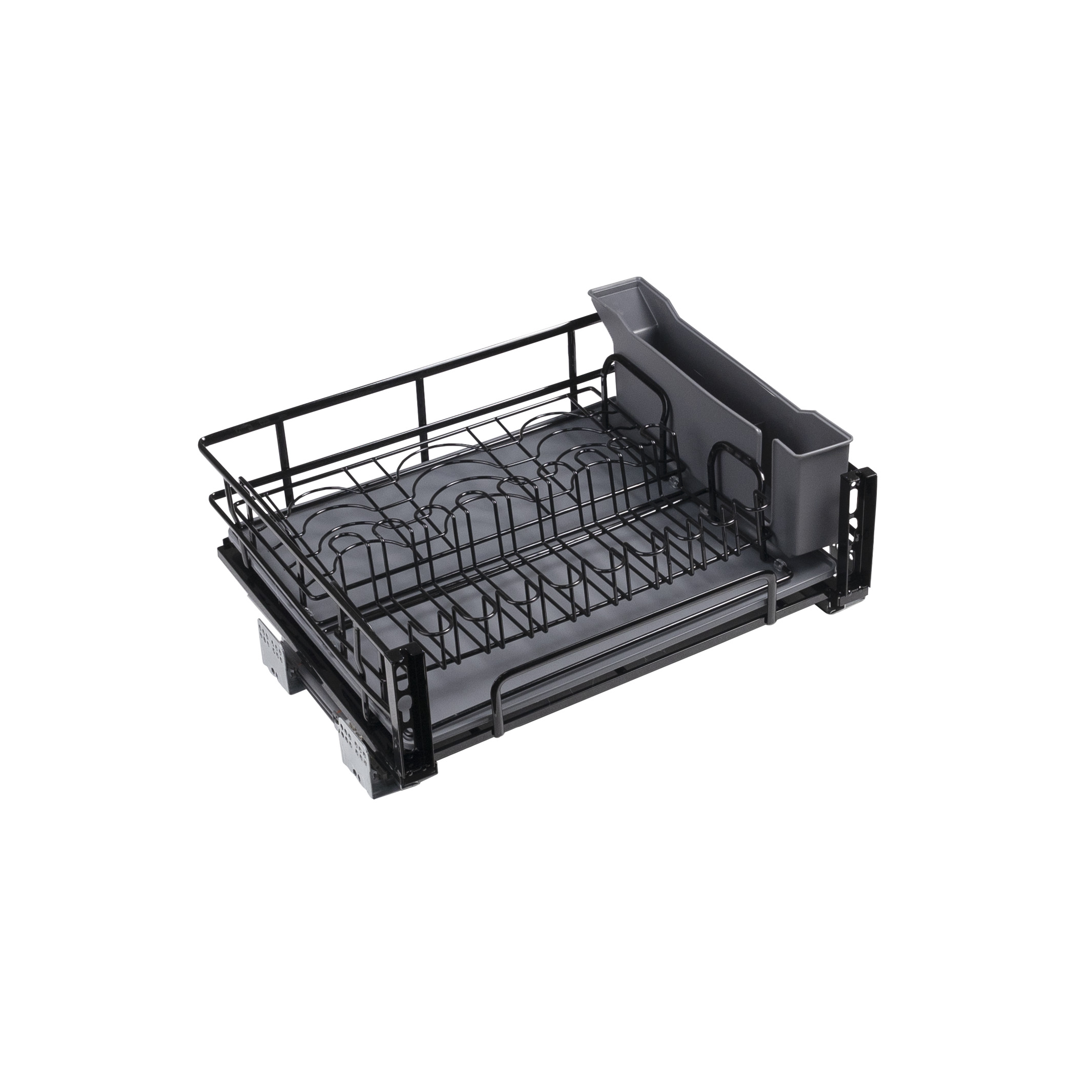 Выдвижная корзина-сушка 600 DARK LINE, черный 90623 — изображение 2