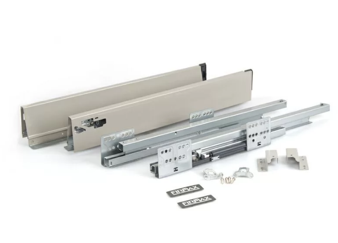 Комплект боковин Firmax длина 450 мм (левая, правая) для ящика Newline, серый FRM0945.43