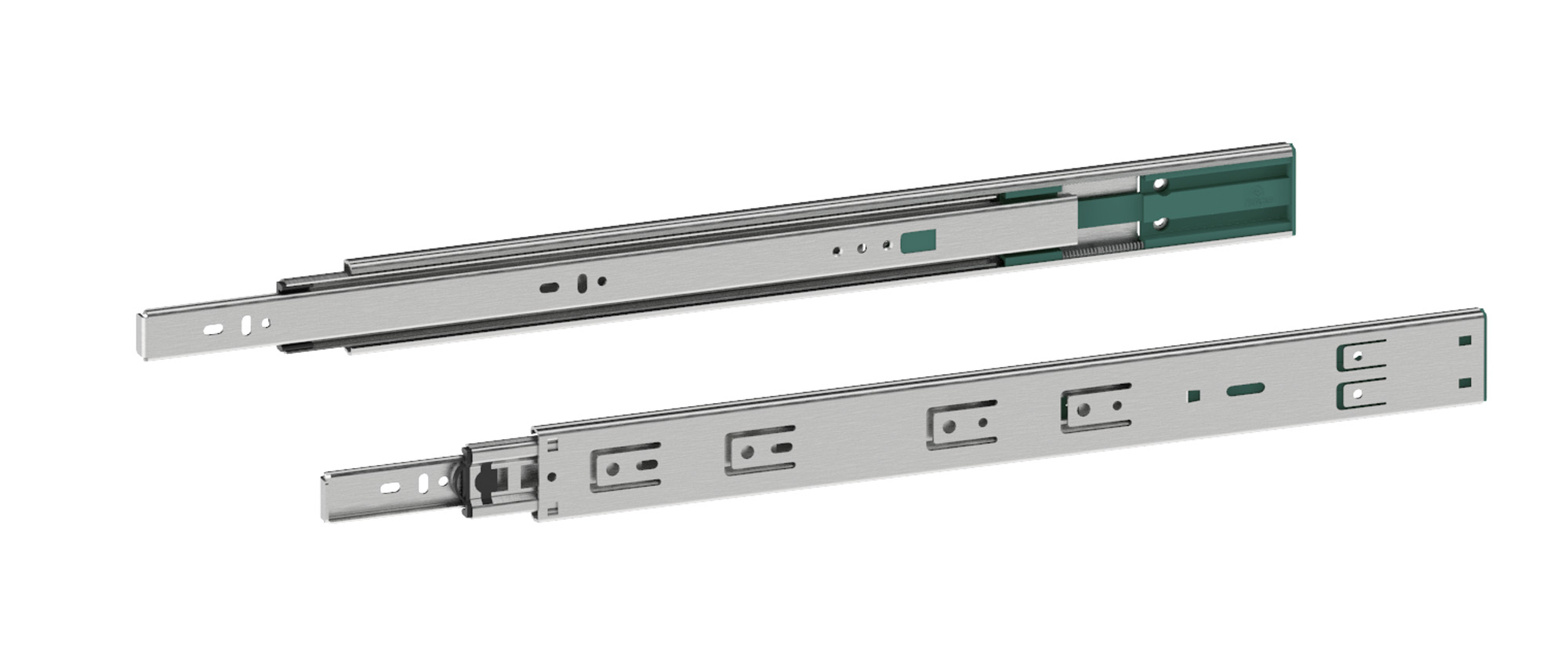 Направляющие шариковые с доводчиком L-250 H45 TH03.0978.01.062 SOLID SLIDE 0933 — изображение 2