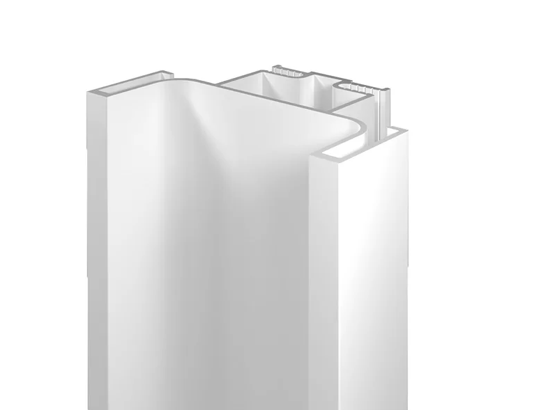 Профиль белый вертикальный средний GOLA FIRMAX L=3000mm FRM9203.W