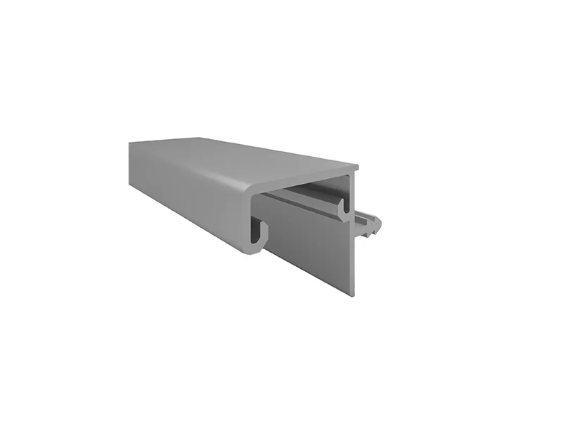 Профиль врез. серебро анод. для верхних баз с пазом для светод. ленты, для ДСП-16/18мм, L=3000мм, F