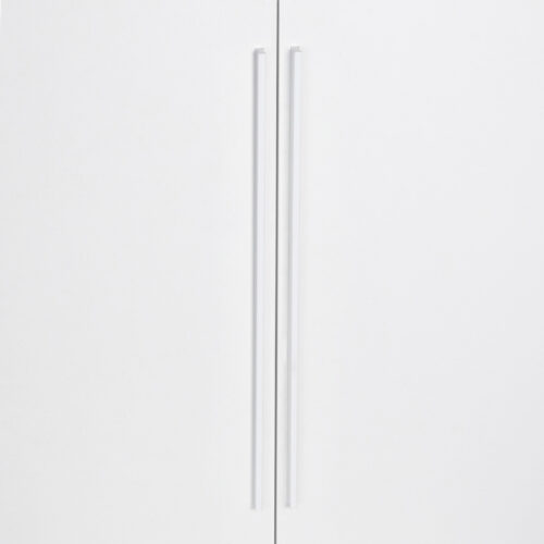 Ручка меб. скоба алюм. SERENE 512/597 белый матовый, AKS 112983