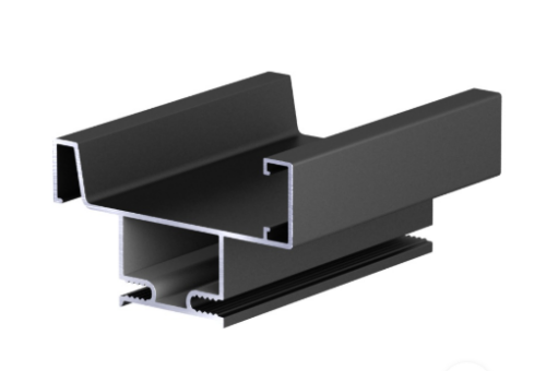 Ручка-профиль, Gola верт. срединный (просвет 30мм) антрацит RAL 7015 АВД-7795 ( кратно 3 метр.)