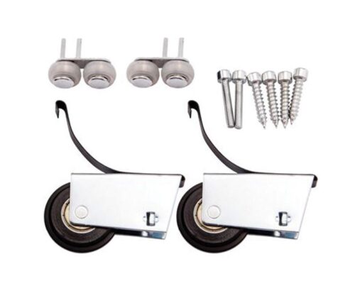 Комплект роликов SENATOR открытый для 1 раздвижной двери AKS 60 кг для узкой сис-мы 82039