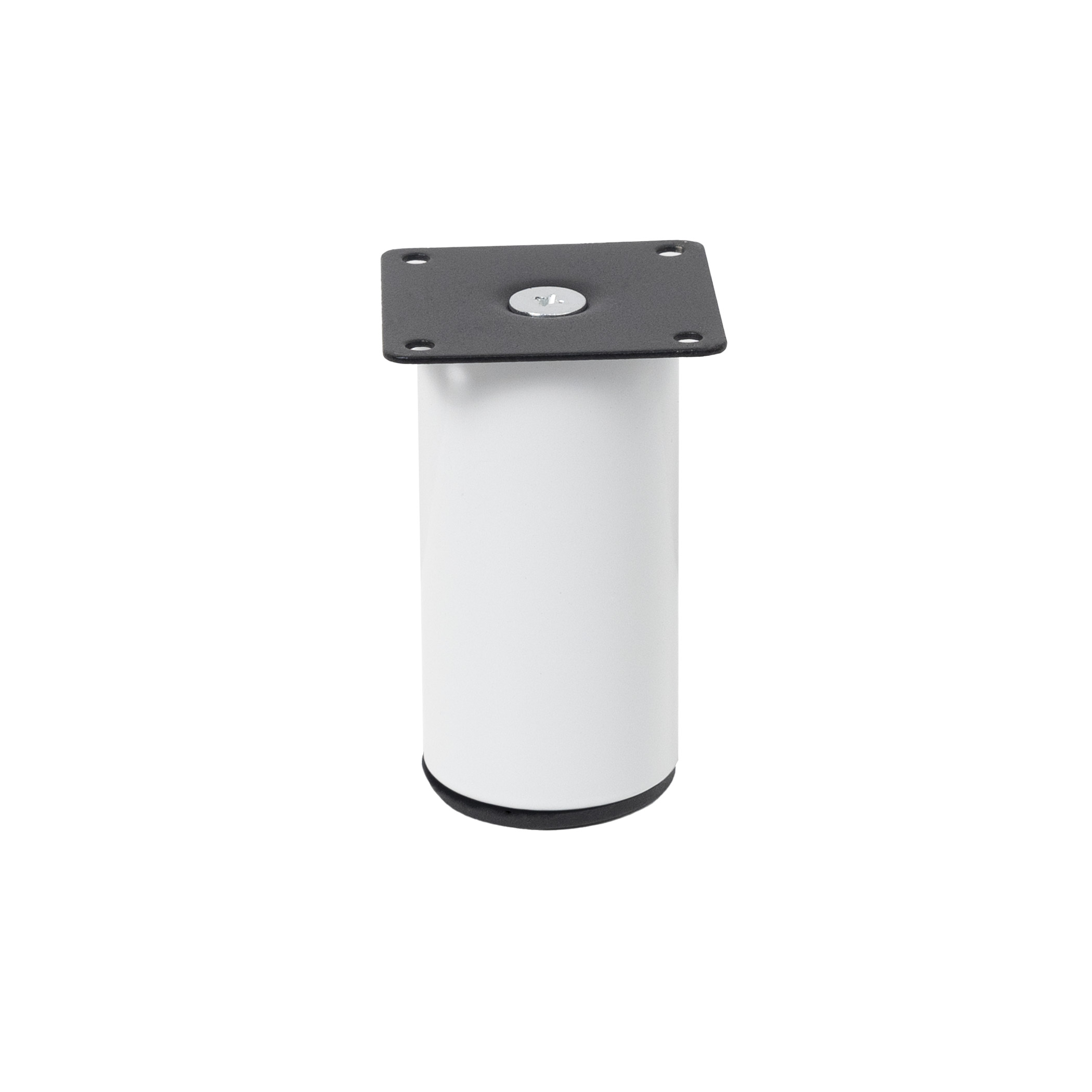 Опора меб. мет. d50 h100 белая AKS 102523 — изображение 2