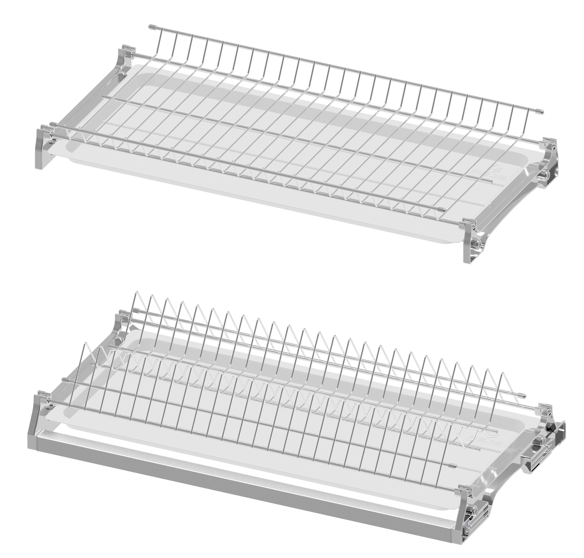 Посудосушитель Вариант-3 700 металл оцинк. WE06.1151.01.062 — изображение 2