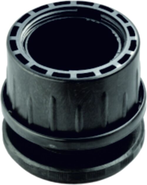 Заглушка на трубу d50, черный AKS 42346