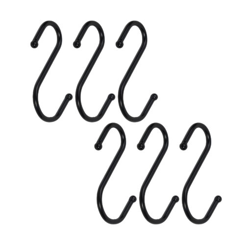 Крючок на трубу d16 ретро (к-т 6шт) черный AKS 66163