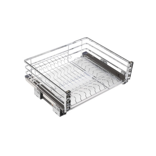 Выдвижная корзина-сушка 800 FLAT LINE нерж.сталь, хром AKS 90620