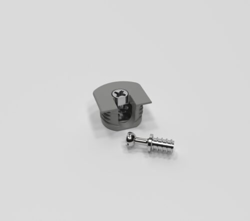 Эксцентрик усиленный пластиковый  16 мм №13 Серый 773544