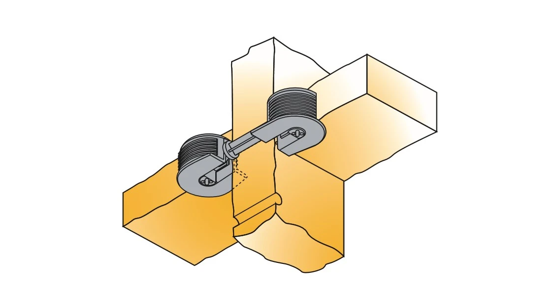 Дюбель двойной (для плиты 16 мм) 006414-885-001