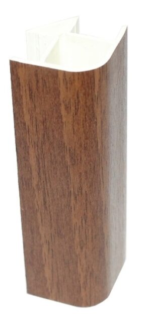 Угол д/цок.ПВХ Орех таволато 142614