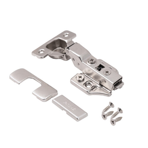 Петля полунакладная с довод. 45мм h0 clip-on PRIME by AKS 3D (саморезы, заглу.) (упак.-2шт.) 112644