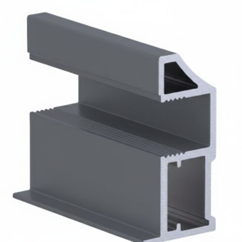 SLIM Ручка асимметричная АВД-0579 антрацит Ral7015 L 5400 3205