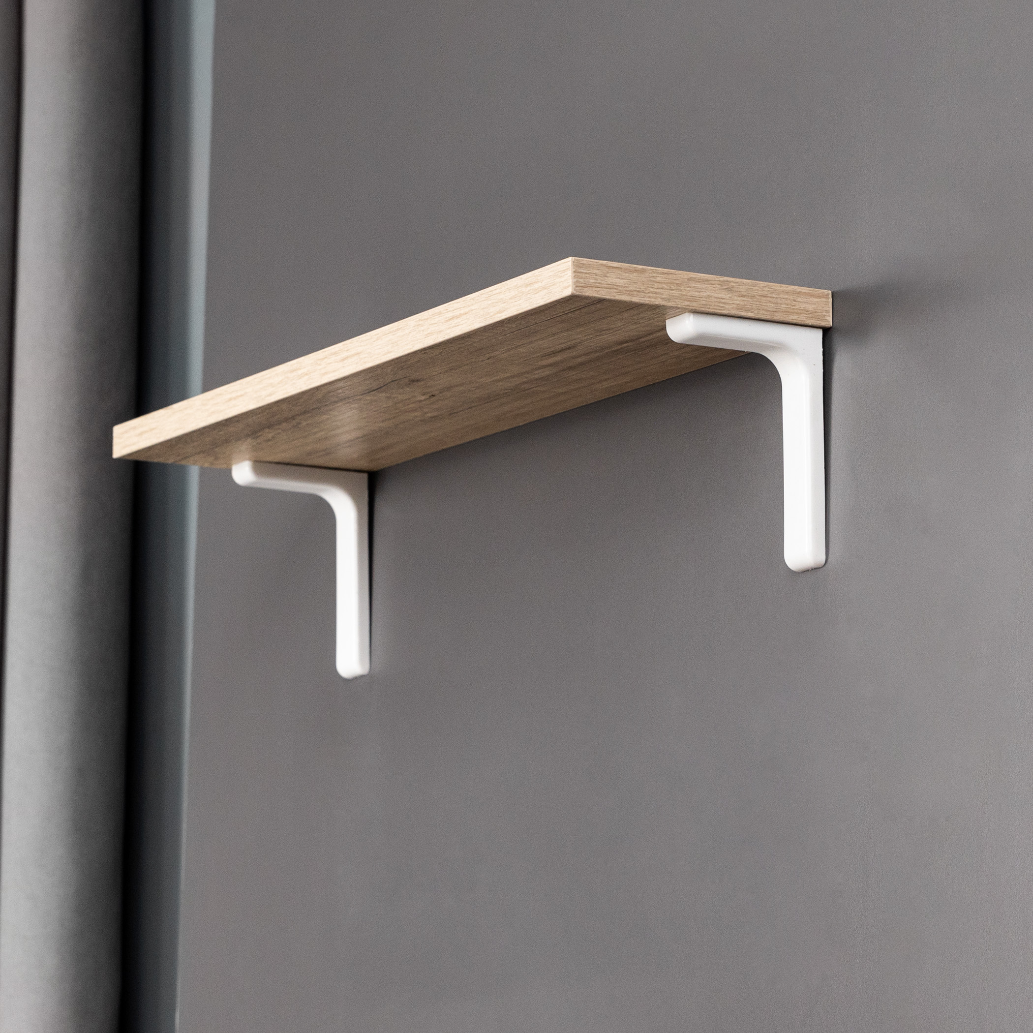 Полкодержатель регоменсоль 24см белый (1 компл. = 2 шт.) AKS 23315 — изображение 3