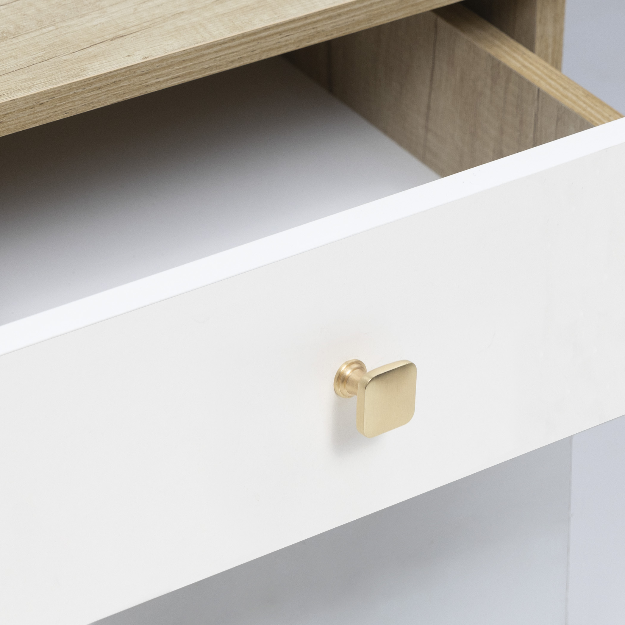 Ручка меб. кнопка мет. KNOPA брашированное золото, AKS 80677 — изображение 4