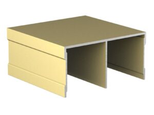 Направляющая верх АВД-0702 золото анод 1 метр 1600