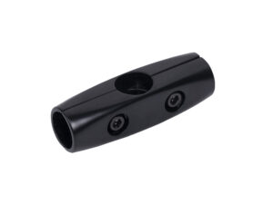 Соединитель 3-х труб d25 (578) перпендикулярный, черный AKS 112432