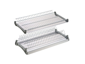 КДМ Посудосушитель двухуровневый нержавеющая сталь 600мм  1210