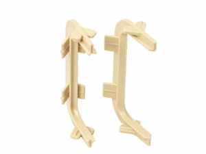 Углы 90° (внешн.+внутрен.) П-образн. профиля  Gola FIRMAX(2 части), пластик, золото FRM9201.07.G