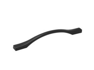 Ручка-скоба H76-160, чёрная (АЛЮМИНИЙ) 107583