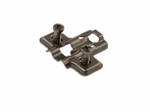 Планка монтаж. для петель Firmax  H=0, крест, евровинт, черный никель FRM0146.H0/5BL