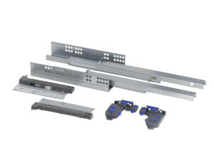 Направляющая скрытого монтажа L-550 push to open с замками PRIME by AKS 3D полное выд. 113668