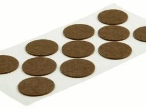 Подпятник фетровый  d=40 мм коричневый (на листе-12) 091022