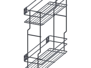 Корзина для карго мини бокового Вариант мульти 15 металл лак графит WE03.7319.01.924
