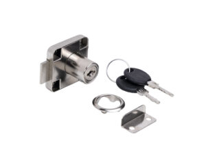 Замок для распашной двери механический 138 AKS планка мини 105162