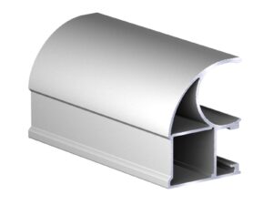 Профиль вертикальный асимметричный АВД-0575 серебро анод 5,4 метра 1587