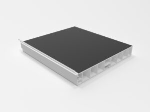 Кухон. цоколь Н120мм L4м,  Антрацит  №19.1  ПЦБ019.1