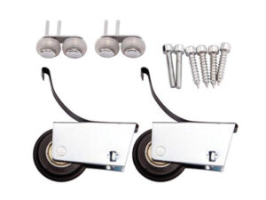 Комплект роликов открытый для 1 раздвижной двери AKS 60 кг усил. 45131