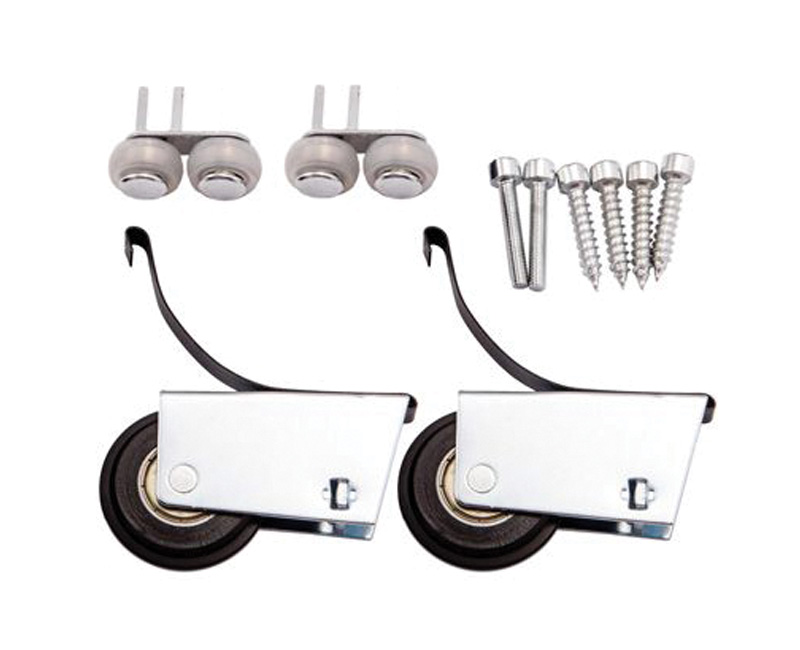 Комплект роликов открытый для 1 раздвижной двери AKS 60 кг усил. 45131