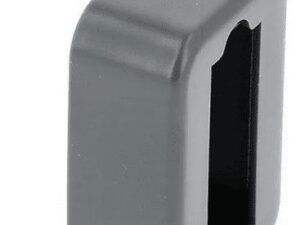 Крепление для прямоугольной штанги с заглушкой, черная 17140