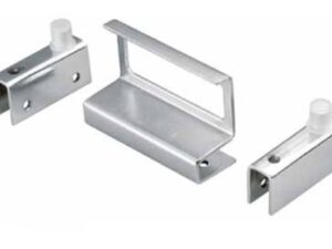 Петля для стеклянной двери с ручкой хром 2041