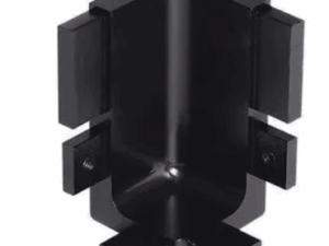 Уголок черный внутренний для C-образного профиля  2229