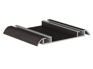 Направляющая низ АВД-0711 венге темный 1 метр 1580