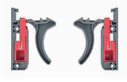 Направляющие скрытого монтажа полное выдвижение SoftClose установка замками 450 мм 758-3045-00